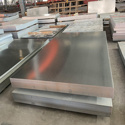 Hot Dipped  Galvanized Steel Sheet 1.2mm Thickness 16 18 24 Gauge GI Plain Metal